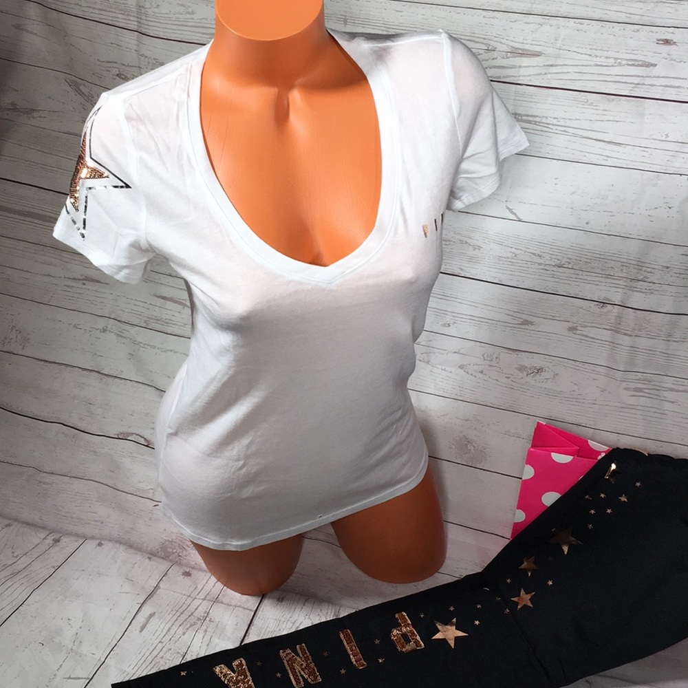 NWT Pink bling outfit